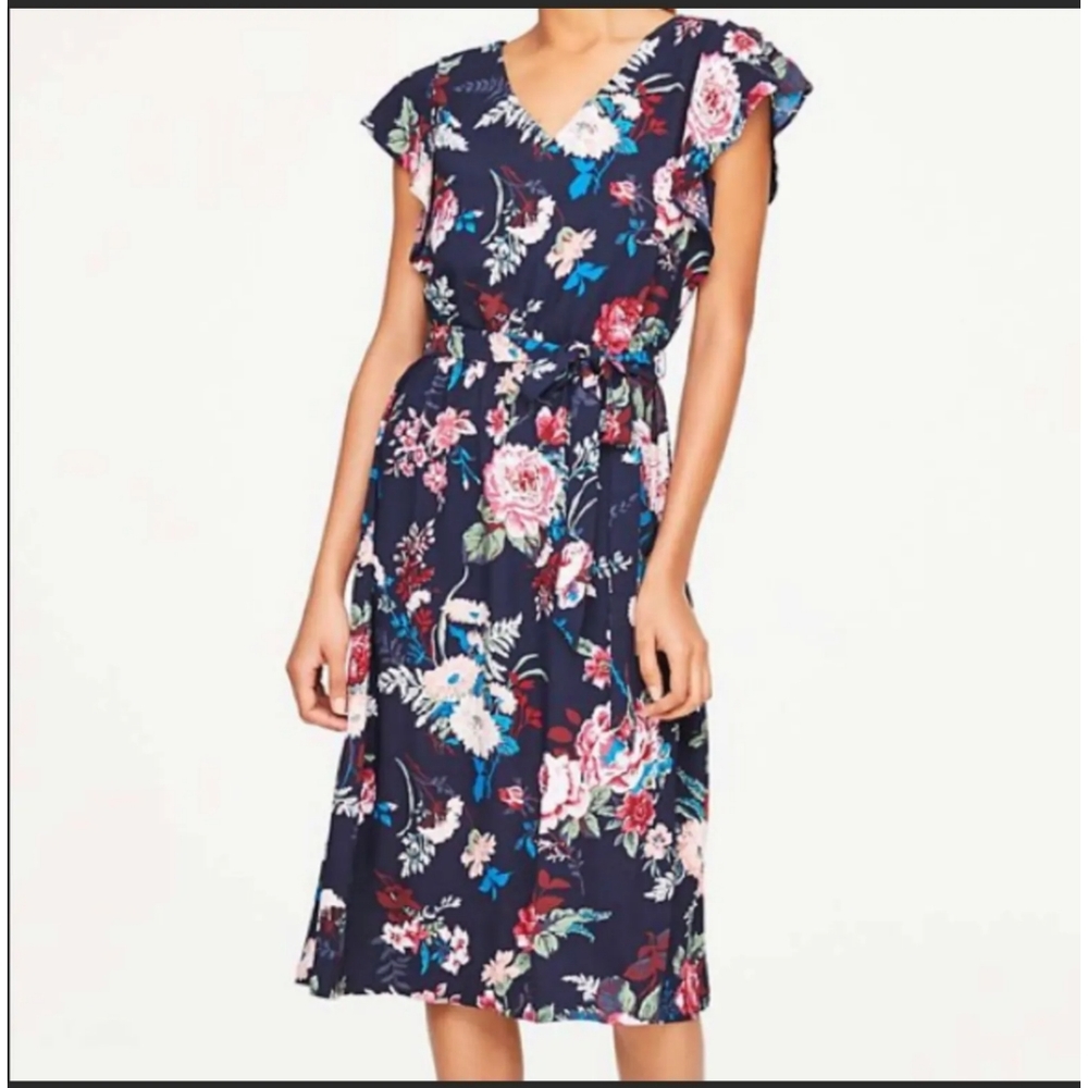 Loft floral dress